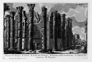 Überreste des Tempels der Kybele